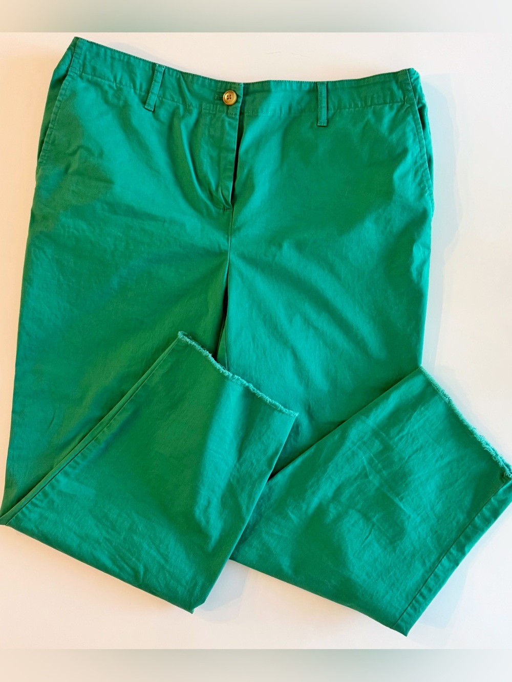 J. Jill Kelly green ankle slacks size 16